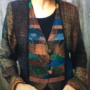 Wearable Art Jacket by Teresa Eaton 1980’s NWT